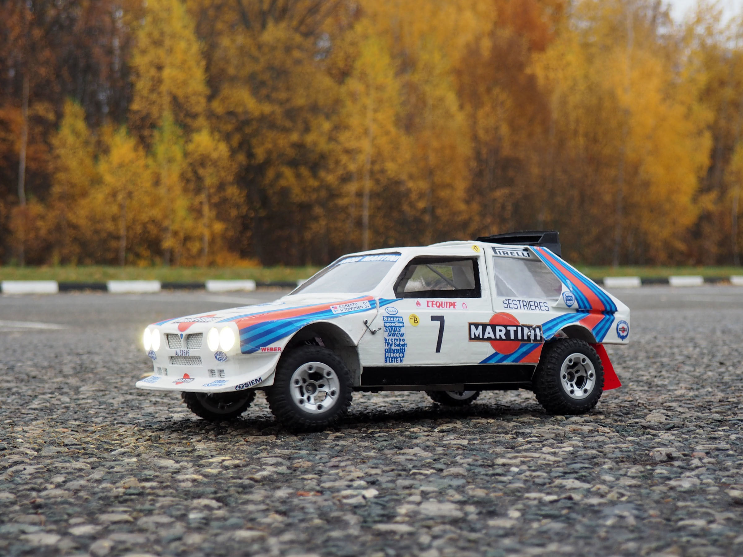 📱 RC Lancia Delta S4・Free STL File for ・Cults